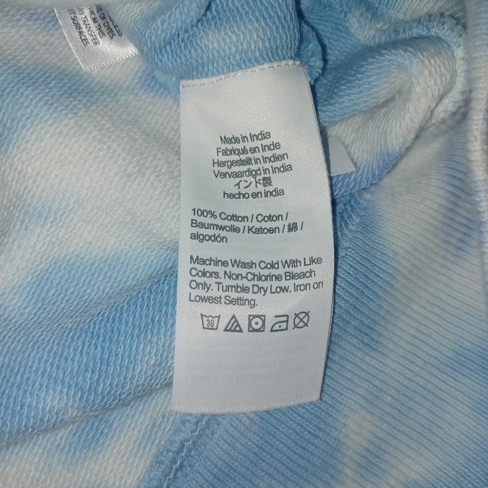 J. Crew Tie Dye Hoodie Sweatshirt Women's Size Medium - Picture 5 of 7
